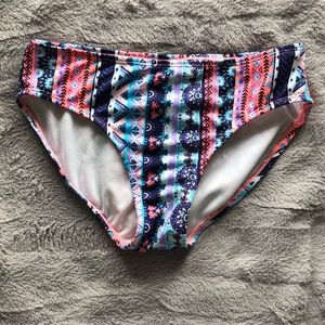High Waisted Kids Bikini Bottoms